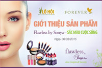 Hội thảo sản phẩm “Flawless by Sonya – Sắc màu cuộc sống”