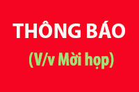 V/V Mời họp