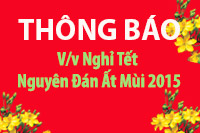 (V/v Nghỉ Tết Nguyên Đán Ất Mùi  2015)