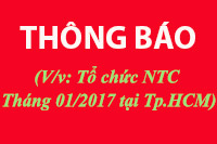 (V/v: Tổ chức Ngày Thành Công tháng 01/2017 tại Tp. Hồ Chí Minh)