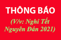 (V/v Nghĩ Tết Nguyên Đán 2021